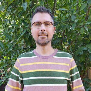 Scotch & Soda sweatshirt long sleeve striped colorful pink green yellow